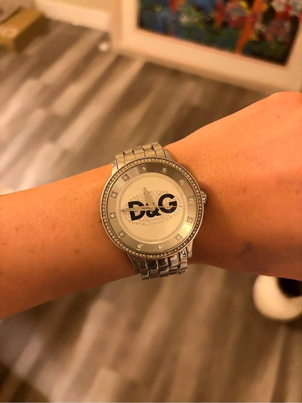 Time Two-Tone Metal Watch